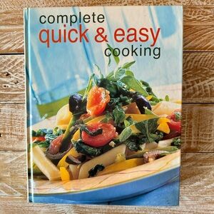 👩🏼‍🍳Complete Quick & Easy Cooking Hardcover Cookbook👩🏼‍🍳